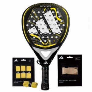 Adidas Bisoke Attack 2024 Racket Pack with Overgrips and Protector - Image 1