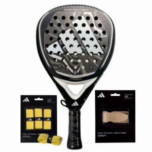 Adidas Bisoke Attk Carbon 2024 Racket Pack with Overgrips and Protector - Image 1