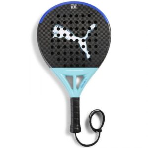 Puma Nova Elite Control Black Blue Turquoise Racket - Image 1