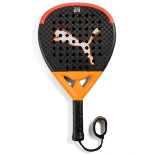 Puma Nova Elite Power Black Orange Red Racket - Image 1