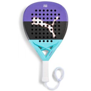 Puma Nova Pro Purple Black Turquoise Women's Racket - Image 1