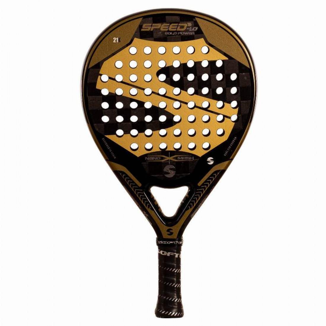 pala-softee-speed-gold-power-4-0-nano-mesh-1100×1100 Pala Softee Speed Gold Power 4.0 Nano Mesh - Image 1