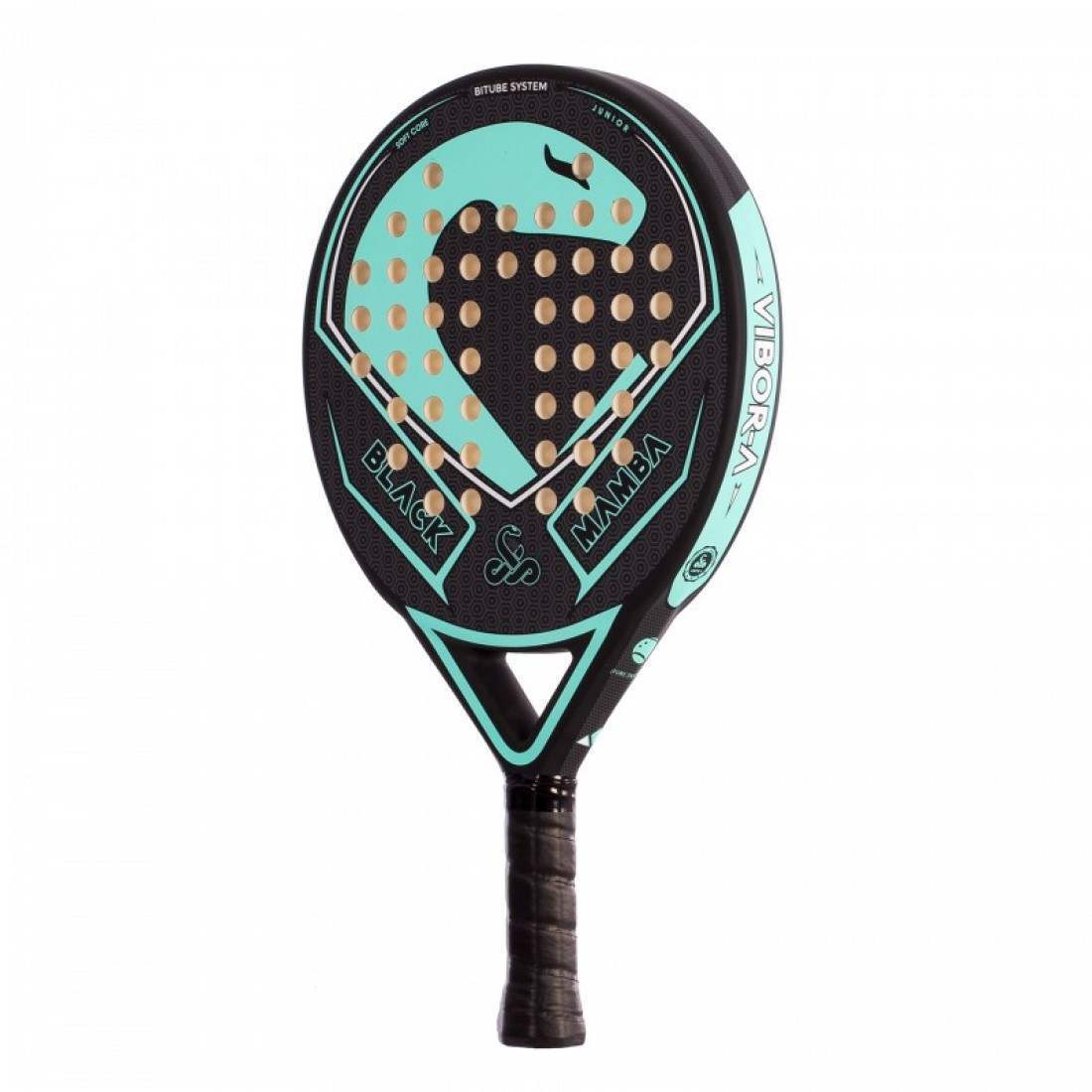pala-vibora-black-mamba-verde-junior-es-1-1100×1100 Vibora Black Mamba Green Junior Racket - Image 2