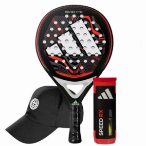 Pack Adidas Bisoke Control 2024 Racket with Cap and Balls - Image 1