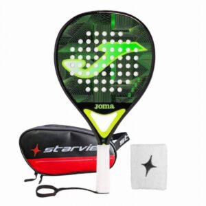 Pack Joma Open Black Fluor Green Shovel with Toiletry Bag and Wristband - Image 1